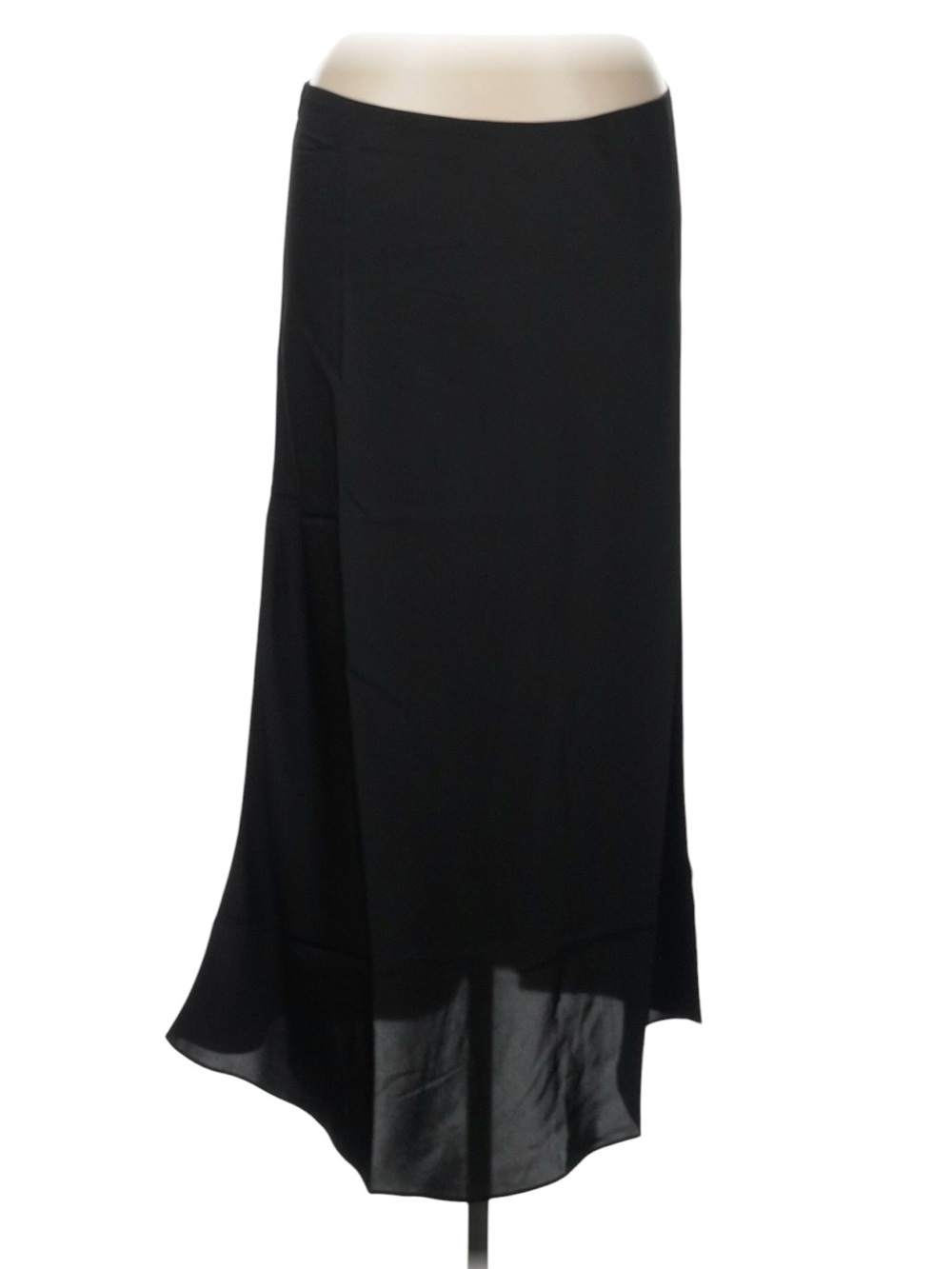 J. Crew Gwyneth Slip Skirt Size Large Black 90s Style Midi office Party NWT